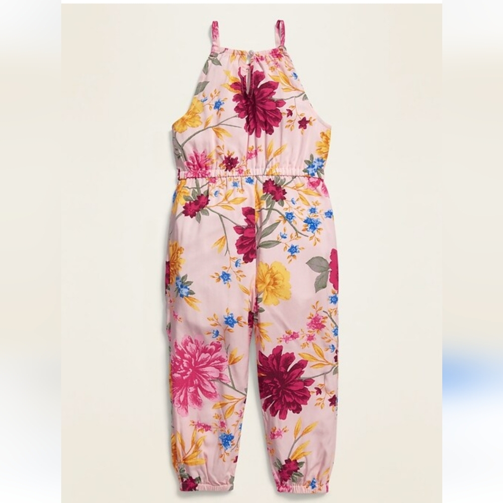 Floral Print Women's Jumpsuit